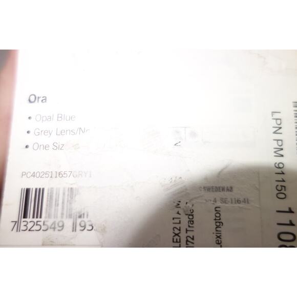 NEW POC Sports Ora Opal Blue w/ Gray Lens Cycling Biking Goggles - Picture 3 of 11